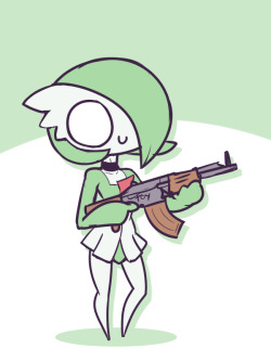 gardevoir (pokemon) drawn by limebreaker