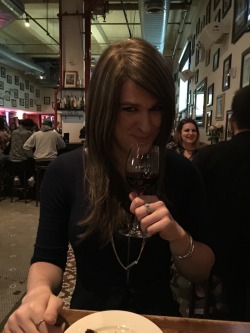 hgillmore:   Wine makes me a but mischievousthanks Katie, you look look like you are having a lovely night out.