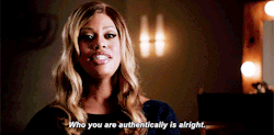 transphobies-deactivated2016022:  &ldquo;Believing that you are unworthy of love and belonging or that who you are authentically is a sin or is wrong, is deadly.&rdquo; - It Got Better featuring Laverne Cox (x) 
