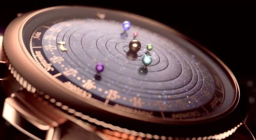 staceythinx: The Midnight Planétarium watch was a collaboration between Van Cleef &amp; A