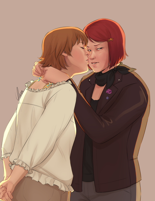 The annual KHR femslash for my friend @trilies! Always happy to make this contribution.