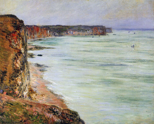 Calm Weather, Fecamp (Temps calme, Pourville) - Claude Monet 1881Impressionism