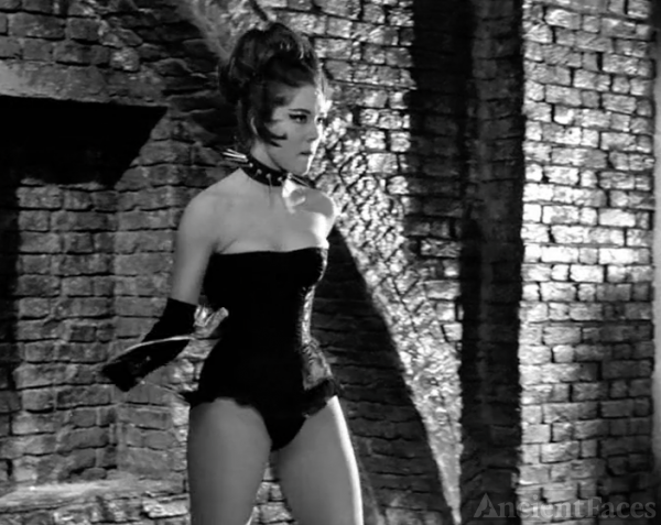 Happy Bday Diana Rigg (July 20, 1938). Here as Mrs Peel of The Avengers in her 'Queen of Sin' outfit