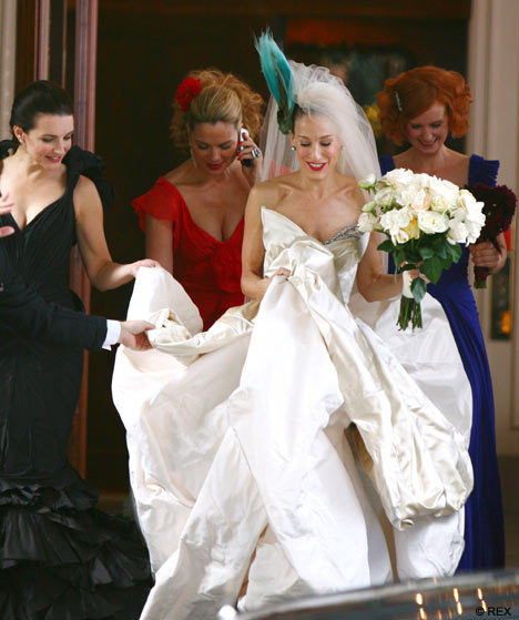 Vivienne Westwood wedding dress in Sex and the City