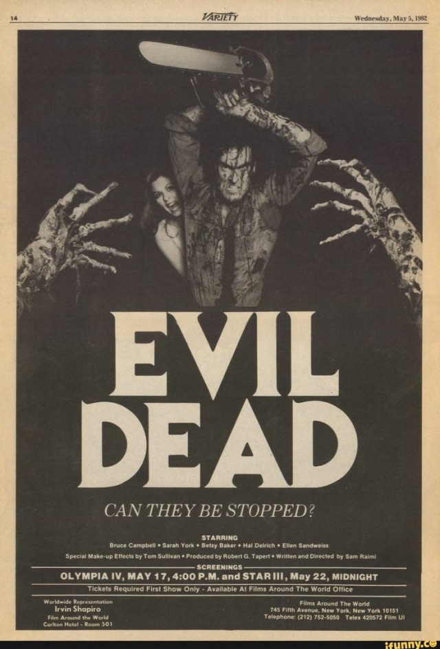 jessiehorrorlover:horror ads in newspapers
