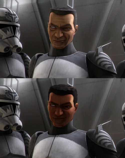 a-militia:thatfunkyopossum:Oh would you look at that, another wolffe! I spent. SO long. Painting out