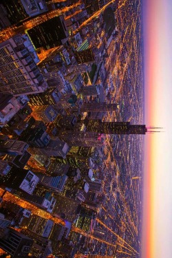 senpais:  3,000 feet above Chicago by (Brandon