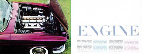 Jaguar Mark X brochure (US market, edited), 1965. The Mark X was Jaguar’s flagship saloon inn the 19