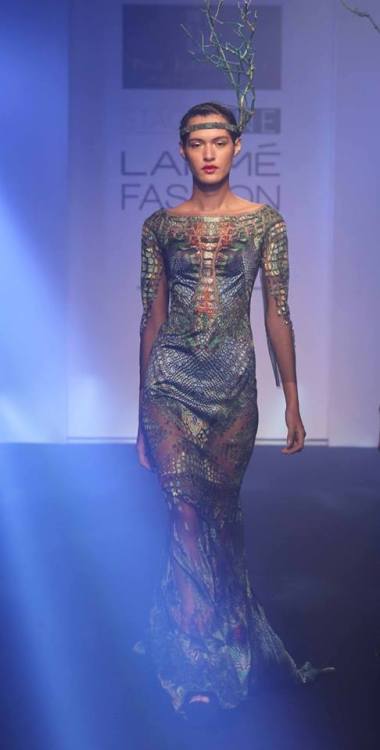 ASA Kazingmei at Lakme Fashion Week 2016 (India)