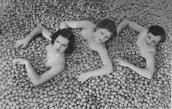 weirdvintage:  Young ladies in walnuts, 1932