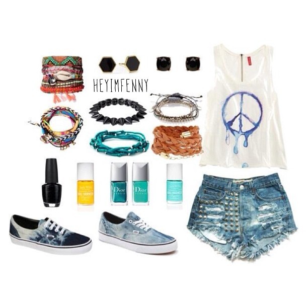 This is the 4th outfit that I made! Please kindly have a look on my polyvore account,