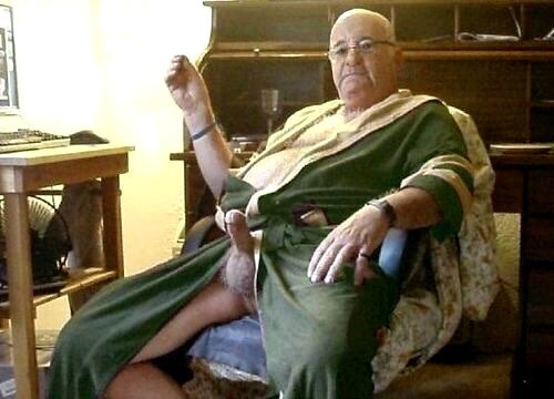 Lovely Naked Grandpa