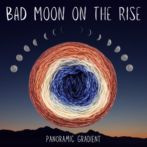 Arriving this Friday! The Bad Moon On the Rise Gradient is named for the Creedence Clearwater Reviva