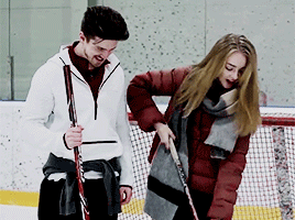 azagitova: — an endless amount of stepanova/bukin gifs. ♡sasha and vanya for sport24, april 2019 (x)