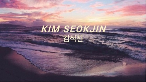 BTS Headers - Kim SeokjinOther Members: Jin / Yoongi / Hobi / Rapmon / Jimin / Taehyung / JungkookI 