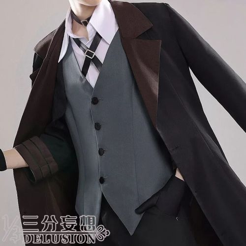 ✿✿1/3 Delusion Bungou Stray Dogs Dazai Osamu and Chuya Nakahara Cosplay Costumes ✿✿Shopping Link>