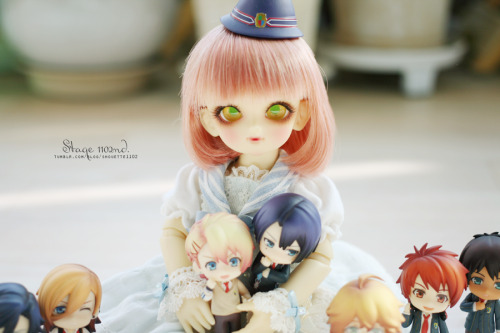 Volks Yuki’ Haruka nanami ’owner. shouetteWith my nendoroid prince ! 