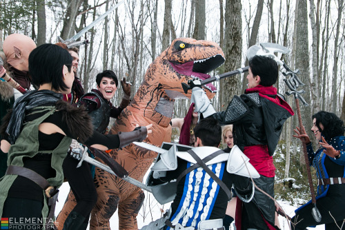 gillykins:CASSANDRA VS. DINOSAUR A+ WarriorPhotos By:  Elemental PhotographyEvery time I see another