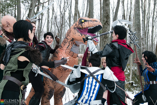 gillykins:CASSANDRA VS. DINOSAURA+ Warrior Photos By:  Elemental PhotographyWe did a 2 day shoot i