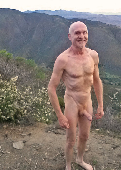 jaybee1959:  Naked hiking, trouser snakes seen on the trail