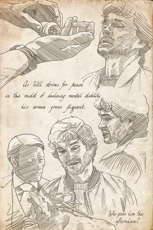 Hannibal’s Sketchbook p.38Read From The BeginningPage 37 - Page 38 - Page 39*Note: Due to Tumblr’s r