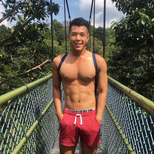fuckyeahsgbois: sgboygasm: Here’s one more submission, many thanks for the submitter for sharing us a hot guy - @haikalkayy yummy… something about pictures in camp 