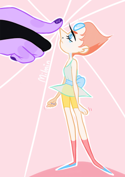 milmin:  Sugilite giving Pearl a cute nose boop and Pearl still being salty about it//