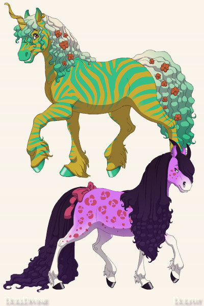 i’m a horse girl now cuz i finally found a horse maker that lets you do sparkle horses. heres my hor