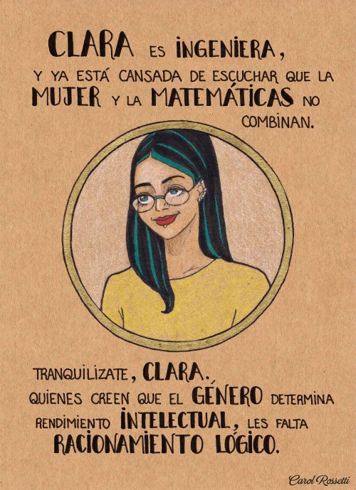 somos-feministas:  desatre-de-pelos:nucleo-ige:carolrossettidesign:Publicación especial en español - parte 1! :) Traducidos por Rosario Esperanza (Chile), Ruben Galindo (Mexico) y Cesar Mauricio Olaya (Colombia).  Evidencia de como los estereotipos