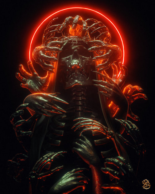 fhtagn-and-tentacles:DEMONIC by Billelis