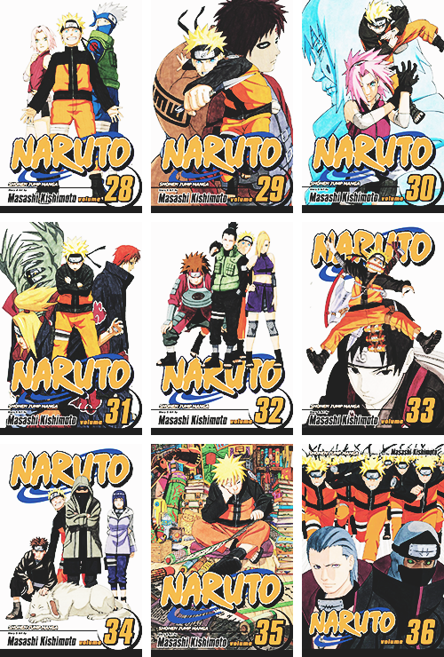  Naruto volumes 1-69  