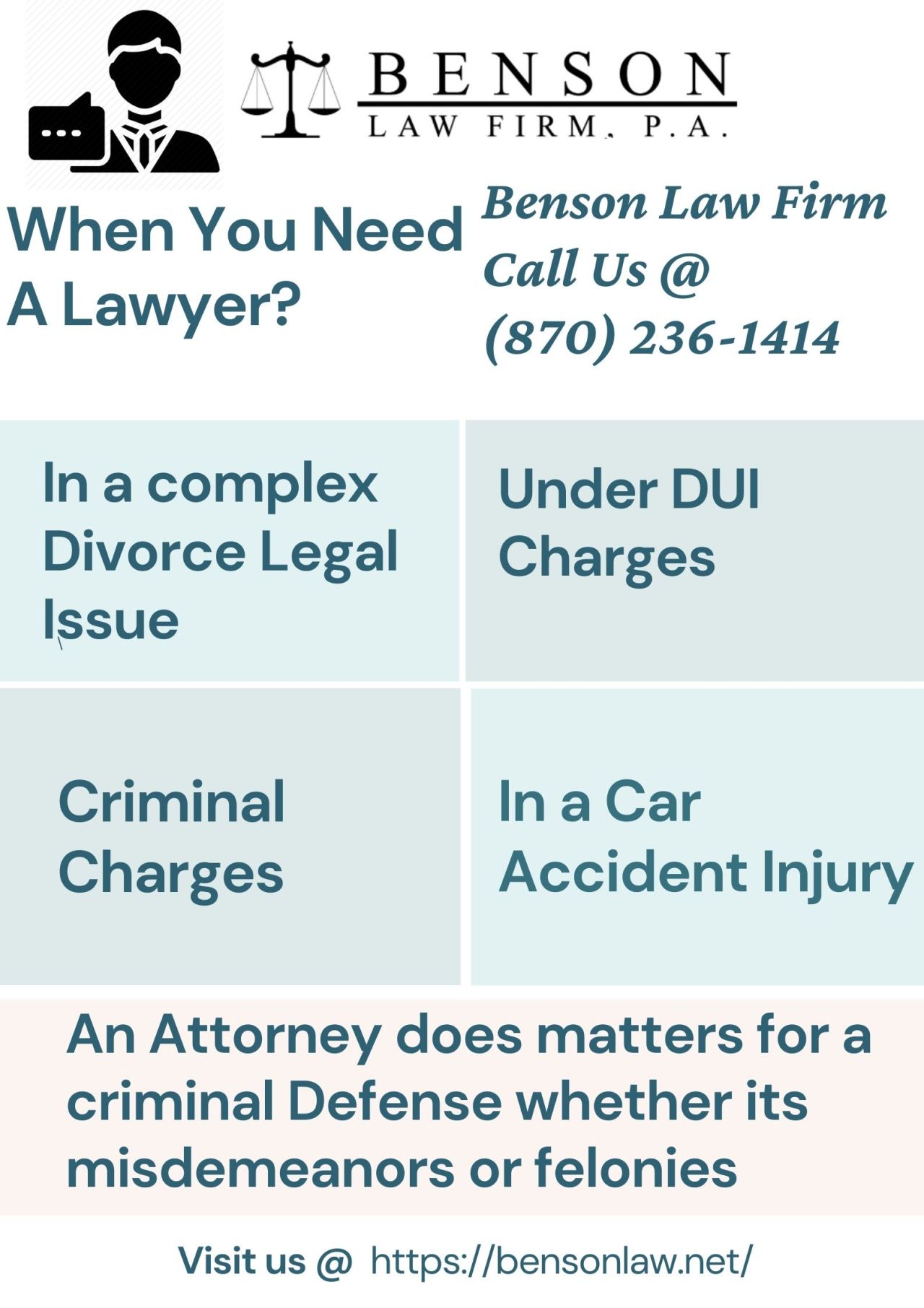 When You Need A Lawyer?
