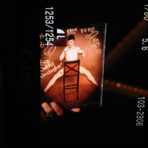 jeni-thunder:  Rob’s birthday party complete with stroke kit and photos from Big Daddy Winchester. 