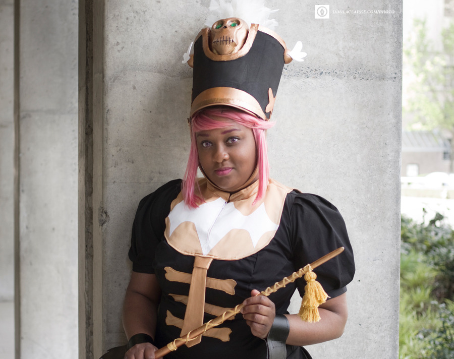 blackbettiecosplay:  Took some photos of Nonon’s Black/Gold 3-Star Goku at Sakuracon.