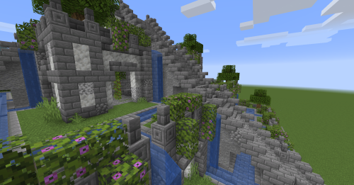 minecraft-inspo: Build inspired conceptually by the hanging garden of Babylon and architecturally by