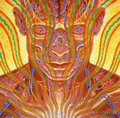 ॐ Art by Alex Grey. Follow Machine Elves for more like this ॐ 