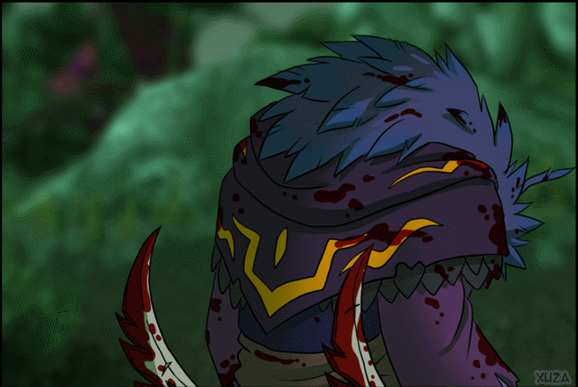 xuza:  Something of a continuation of this comic…! After he lost his amulet, Vronaak