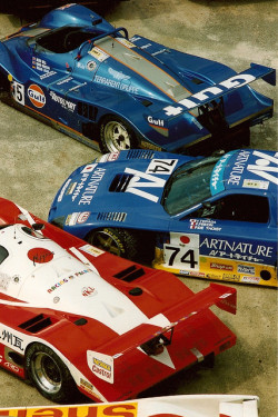timewastingmachine:  1994 Le Mans Parc Ferme by Figsbury on Flickr. 