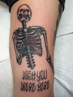 fuckyeahtattoos:  Done by Chadillac Green