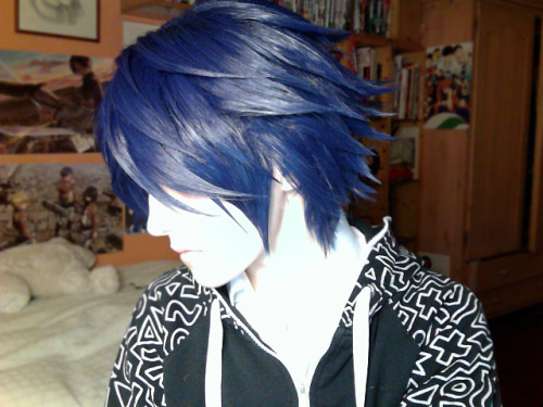 geheichous:  Almost done styling Tokiya Ichonose’s wig ヽ( ´ ▽｀)ノ