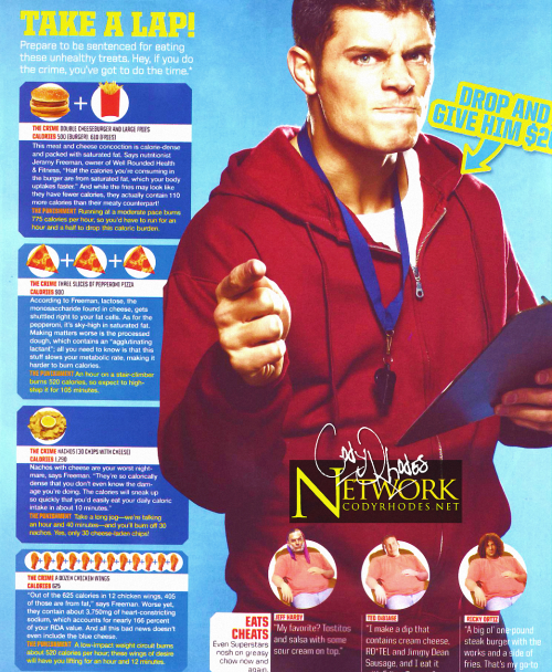 Sex crossing-rhodes:  Cody Rhodes in WWE Mags. pictures