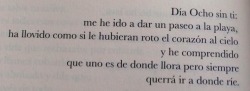 casitodoesletras:  Día ocho sin ti