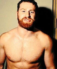 yoururinal:  A gorgeous beard on a gorgeous man.  Sami Zayn.   Fuck yeah!!