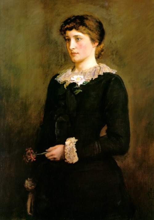 A Jersey Lily, Portrait of Lillie Langtry, 1878, John Everett Millais