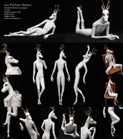 Ascker - ball-jointed doll: full view and posing by ~scargeear Oh wow. This really makes me want to assimilate this technology&hellip; I bet there are BJD tutorials