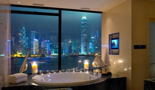 Look at those views&hellip; The 5*  InterContinental Hotel, Hong Kong.