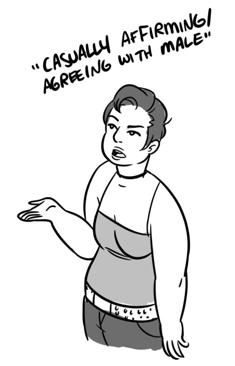 plebcomics:the concept of “mansplaining”, explained!  (basically its just dumb women hate being corrected/being told theyre dumb)