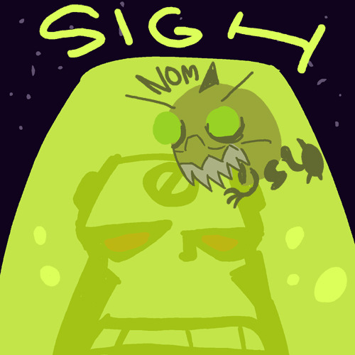 adelightfultedium:Animated Oil Slick. Eternally tormented by circumstances the universe puts him thr