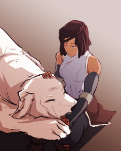 nikoniko808:  comforting korra while asami’s