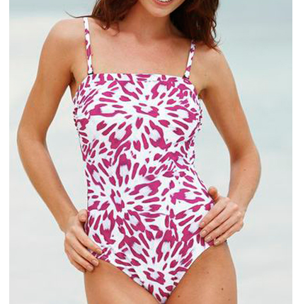 Pretty Peony Swimsuit from Nicola Jane!  All suits incorporating fitted pockets, higher necklines an